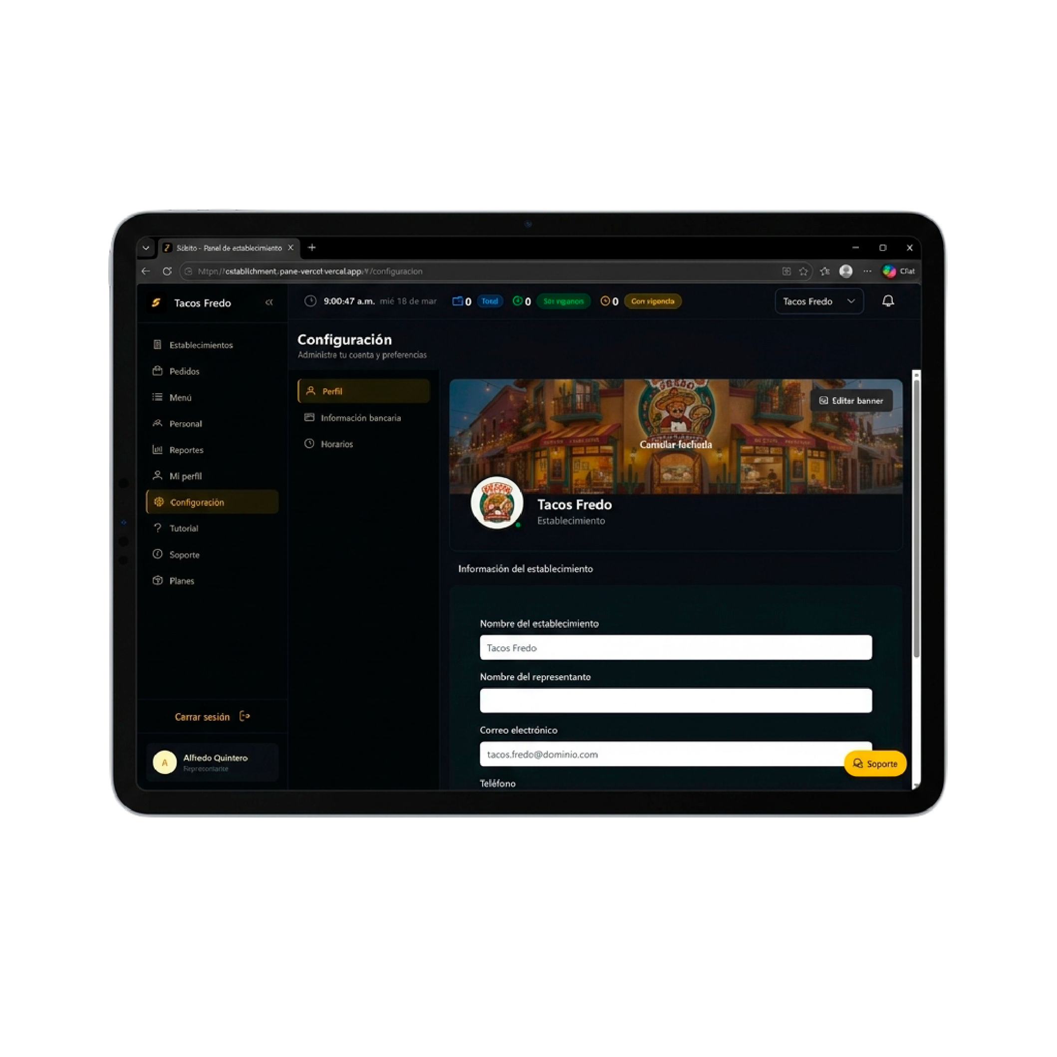 Súbito asigna repartidor